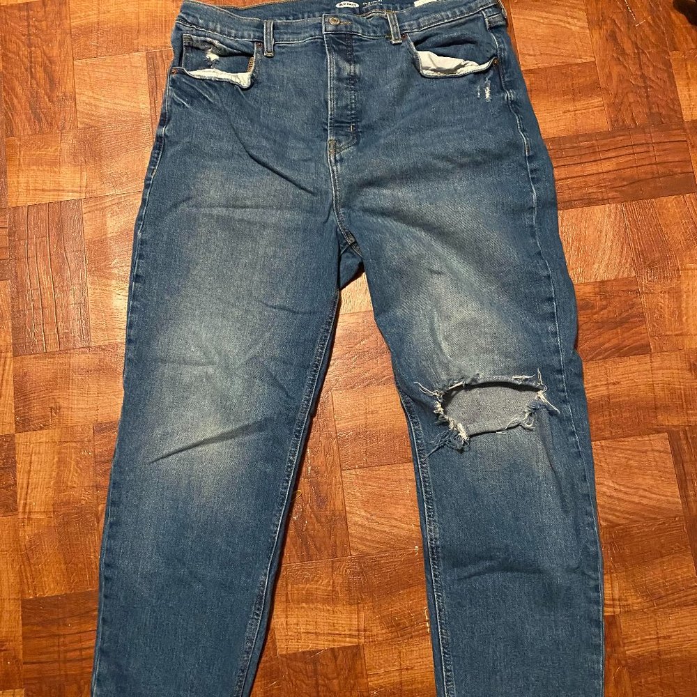 Old Navy Ski Hi Straight Jeans